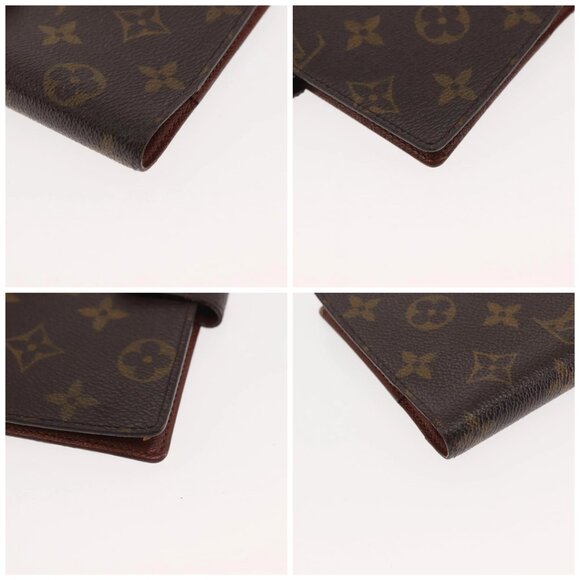LOUIS VUITTON Monogram Agenda PM Day Planner Cover R20005 LV Auth 146032 - Picture 16 of 16